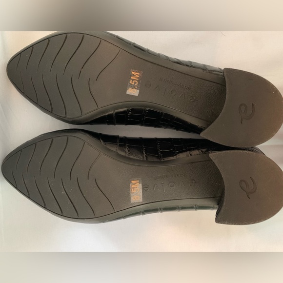 Easy Spirit Evolve - black croco style - 8.5 M Robin pumps - NIB - never worn - Picture 5 of 6